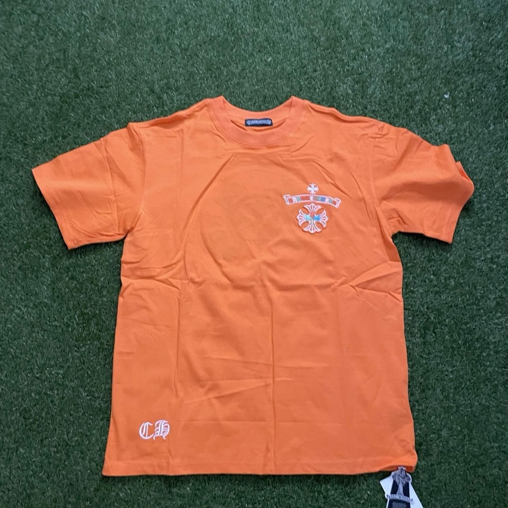 Orange CH logo Tee